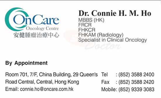 Dr Ho Hoi Man, Connie Name Card Dr Ho Hoi Man, Connie Name Card