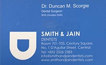 Duncan M. Scorgie醫生名片